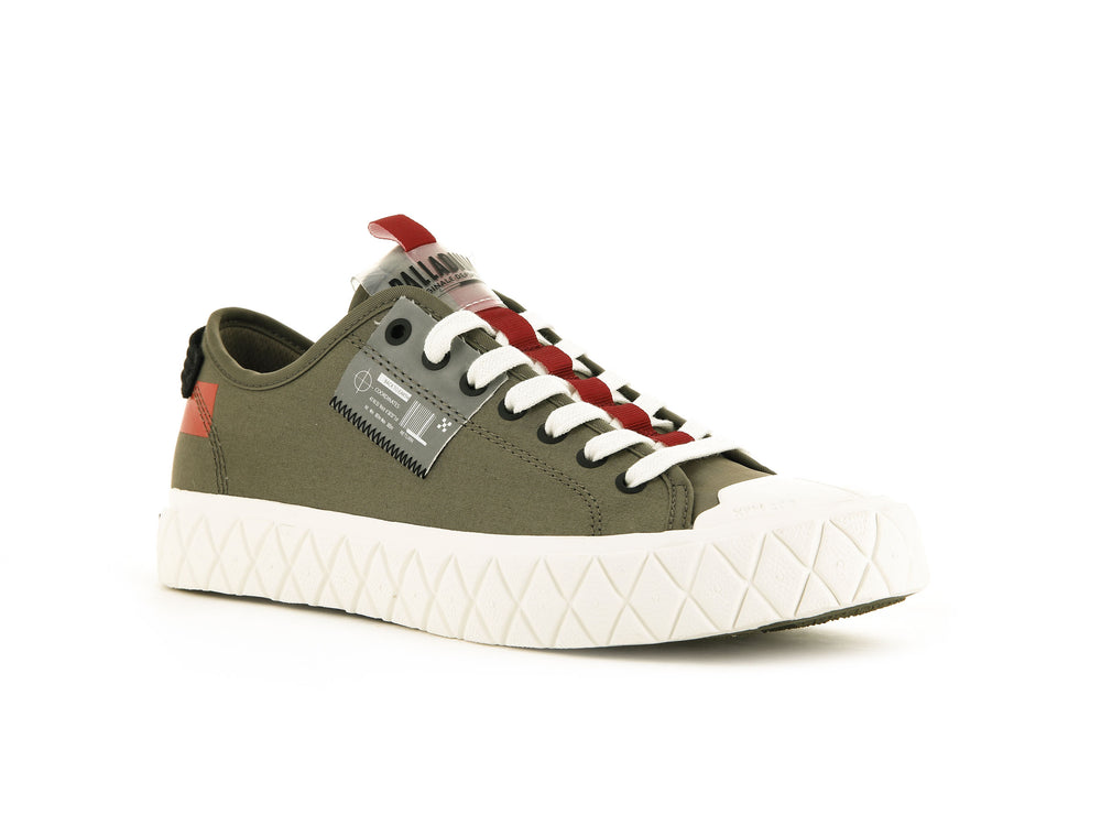 Zapatillas Palladium PALLA ACE LO TICKET TO EARTH Hombre Verde | Costa Rica-14205